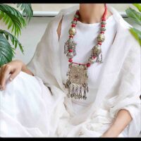 Regal Old Afghani necklace