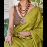 Phoenix eye Buddhachitta meditation beads with Jade pendant