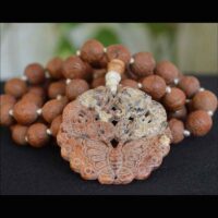 Phoenix eye Buddhachitta meditation beads with Jade pendant