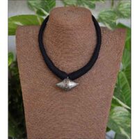 Tibetan Tiptaya bicone pendant choker