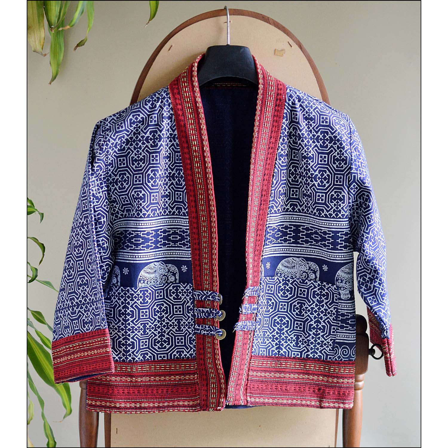 Lanna style Hmong hill tribe jacket