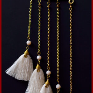 BRASS MULTI STRING EARCUFF