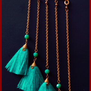 BRASS MULTI STRING EARCUFF