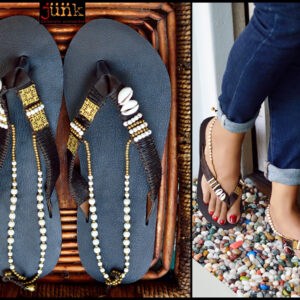 HANDCRAFTED SLIPPERS CUM ANKLET