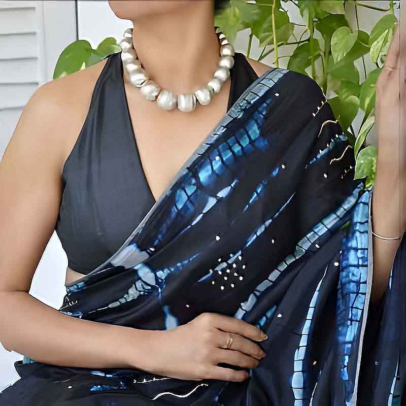 a typical junk jewellery necklace and earrings set